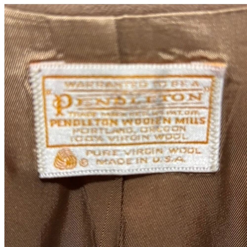 Vintage Pendleton Suit Jacket Wool Blazer Classic… - image 4